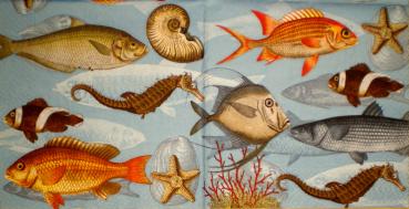 037 Fish - 3-ply - Paper Design